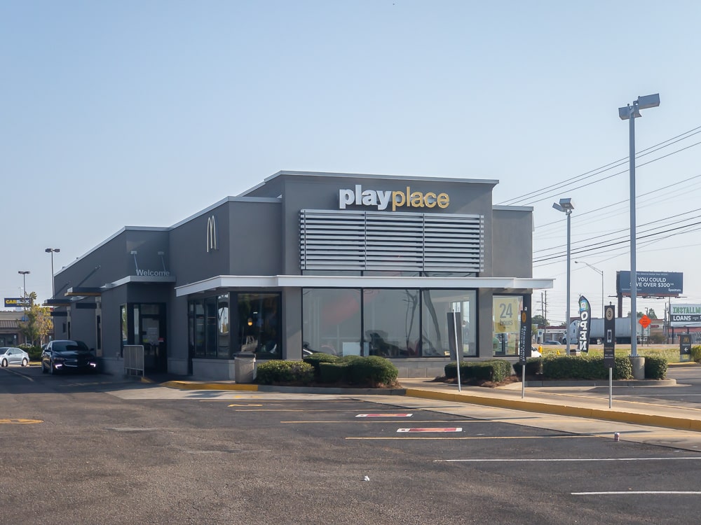McDonald’s Montgomery, Alabama Awnex Architectural Branding Elements