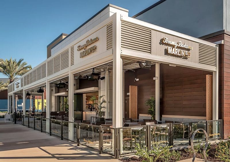 Tommy Bahama Dania Point, Florida Awnex Architectural Branding