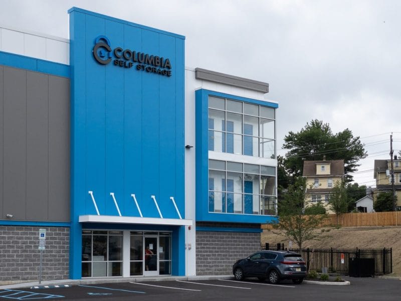 Columbia Self Storage Clifton, New Jersey Awnex Architectural Branding Elements