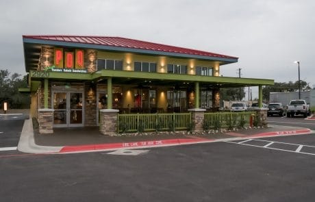 Awnex Featured Project - Aluminum Pergola - PDQ - Cedar Park, Texas