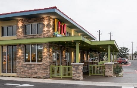 Awnex Featured Project - Aluminum Pergola - PDQ - Cedar Park, Texas