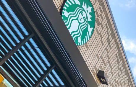 Awnex - Prefabricated Architectural Canopies -Starbucks - North Olmstead, Ohio