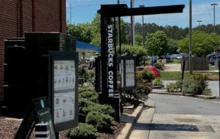 Awnex -Drive Thru Canopy - Starbucks - Woodstock, Georgia