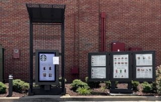 Awnex -Drive Thru Canopy - Starbucks - Woodstock, Georgia