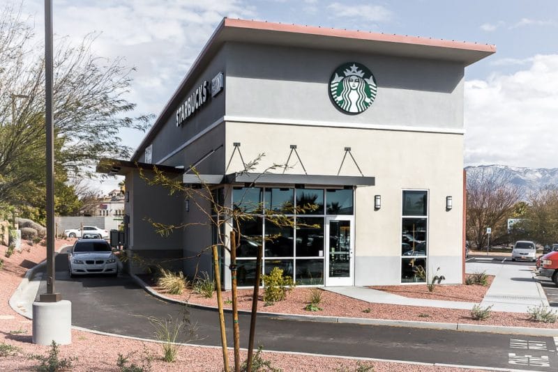 Starbucks Mesquite, Nevada Awnex Architectural Branding Elements