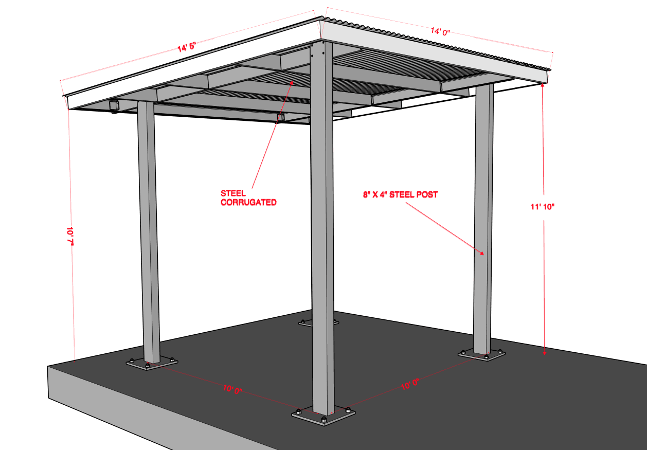 Dumpster Enclosure and Cover Awnex, Inc.